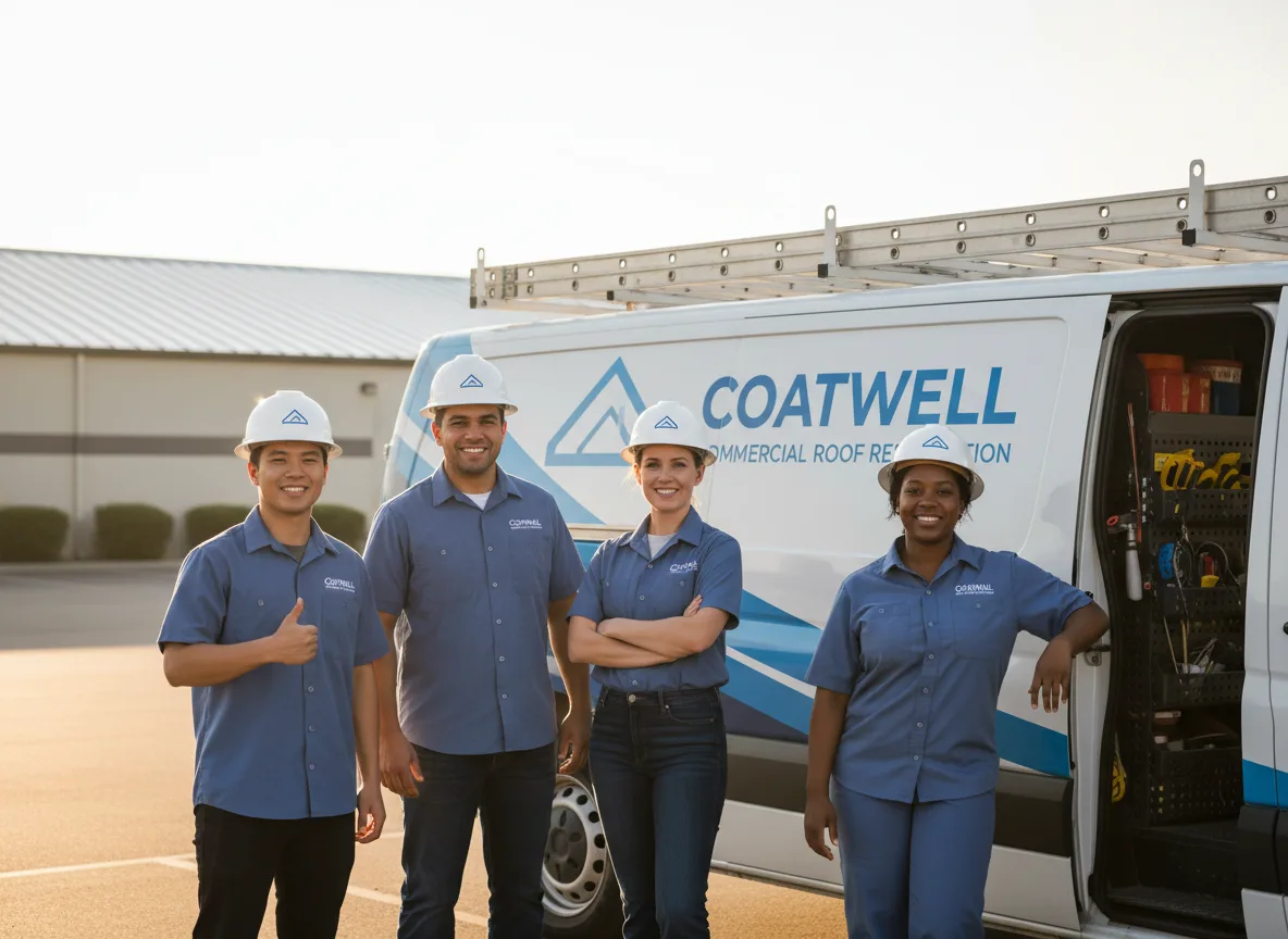 Commercial roof coating company in Arden, NC